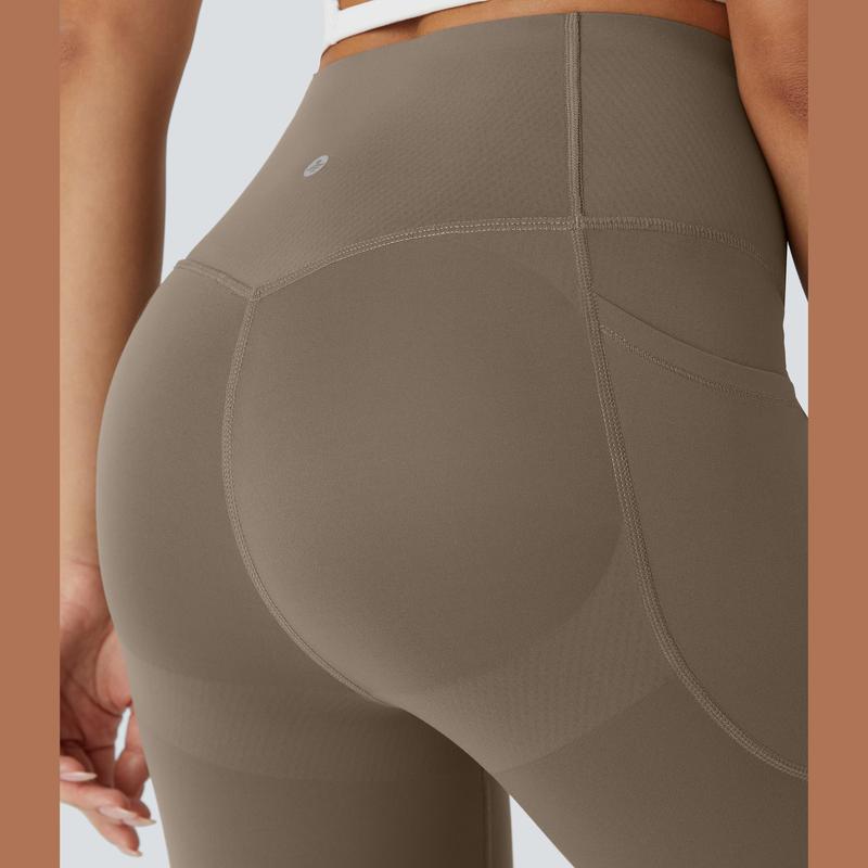 High Waisted Butt Lifting Tummy Control Pocket Shaping Workout Leggings