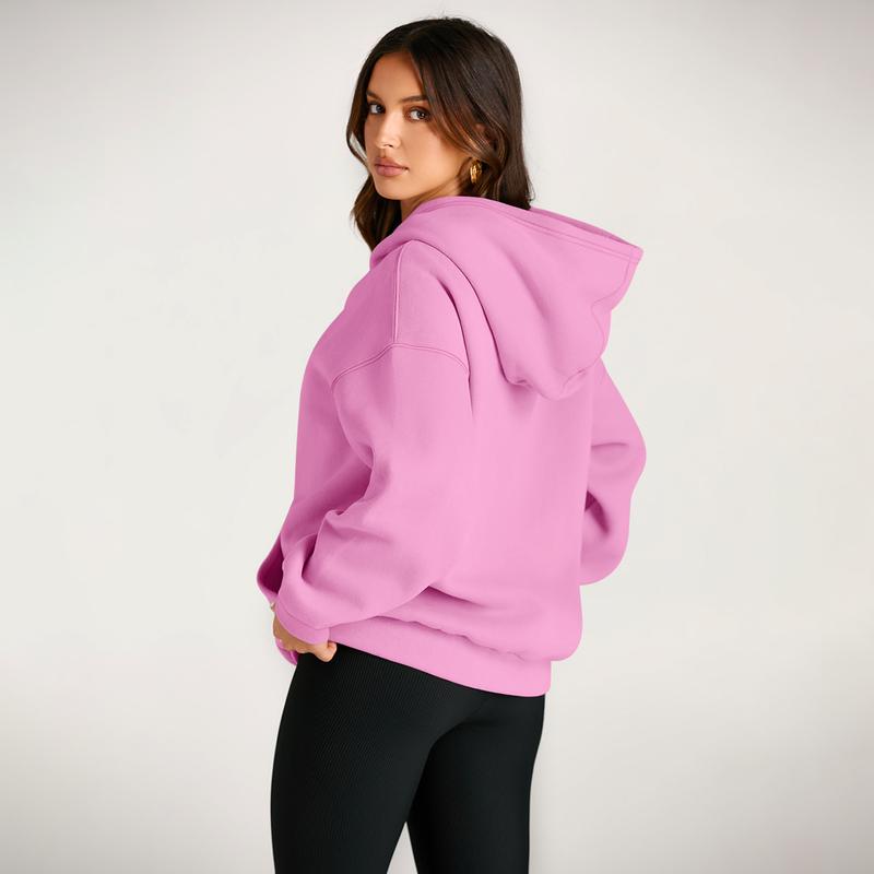 Womens Oversized Hoodies Fleece Sweatshirts Long Sleeve Sweaters Pullover Fall Clothes with Pocket Fallreshness