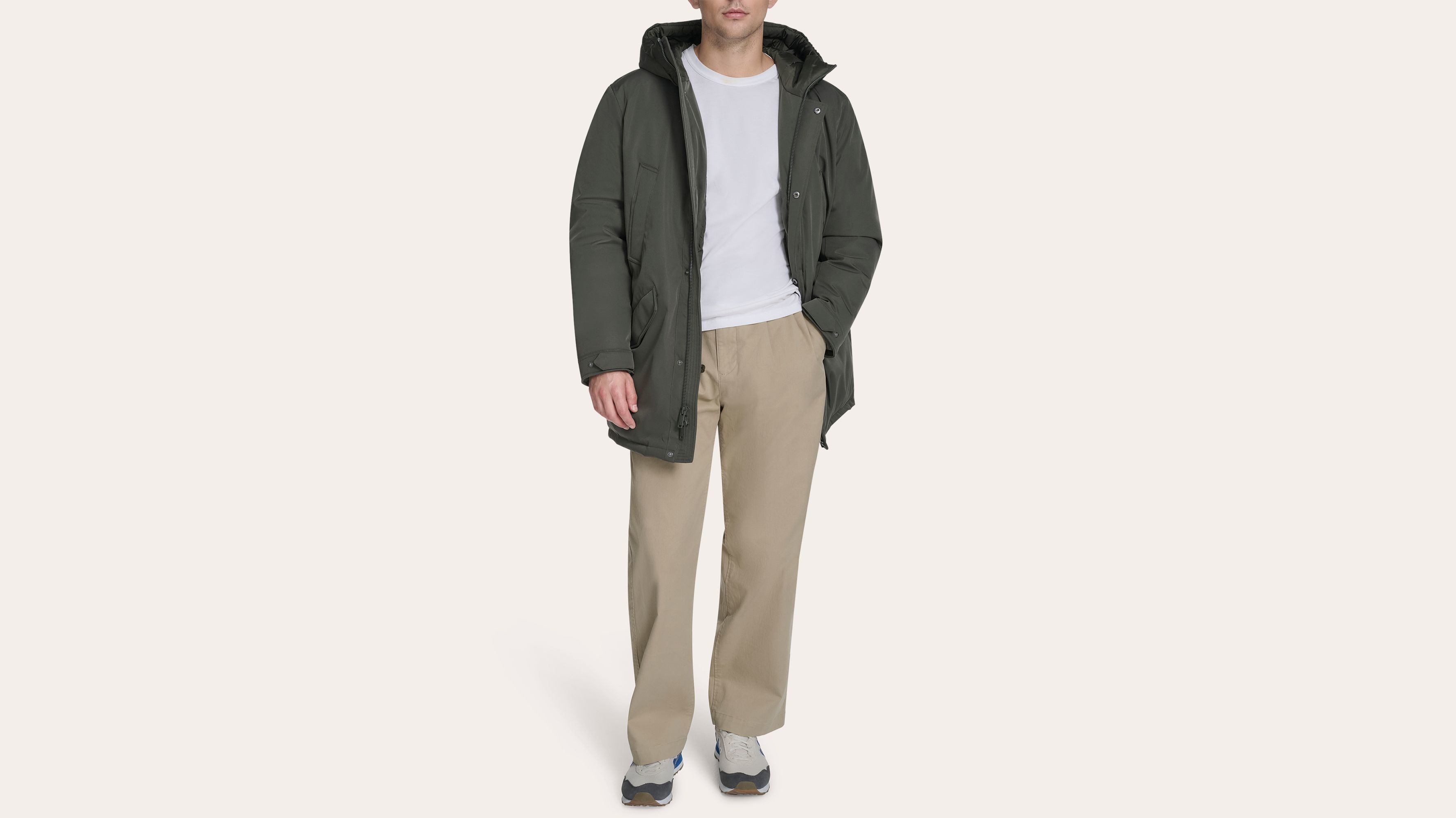 Faille Padded Parka