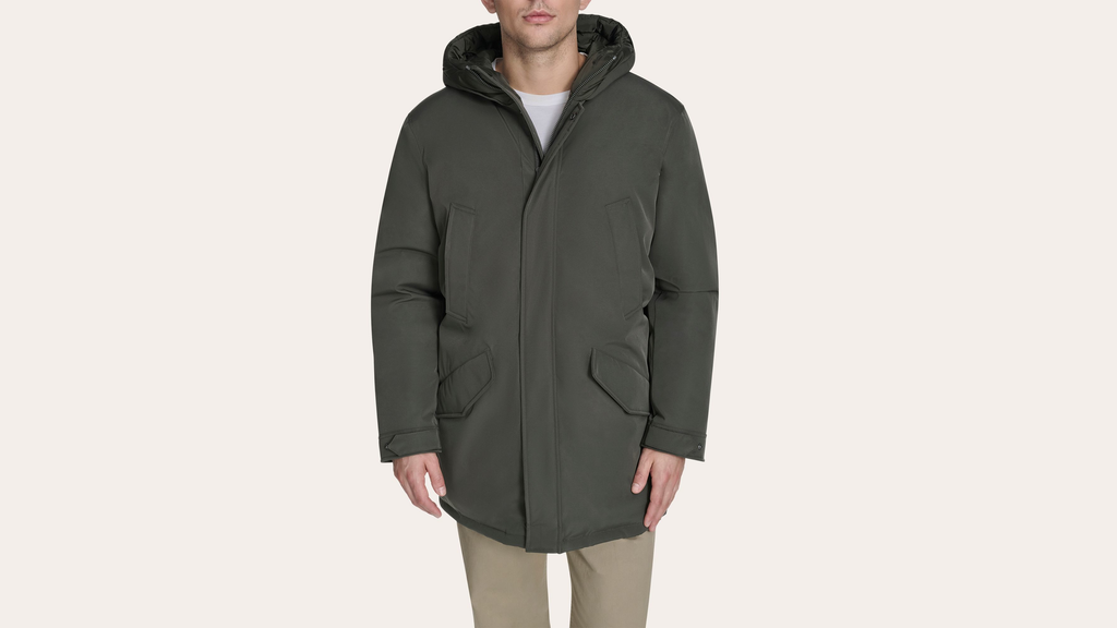 Faille Padded Parka