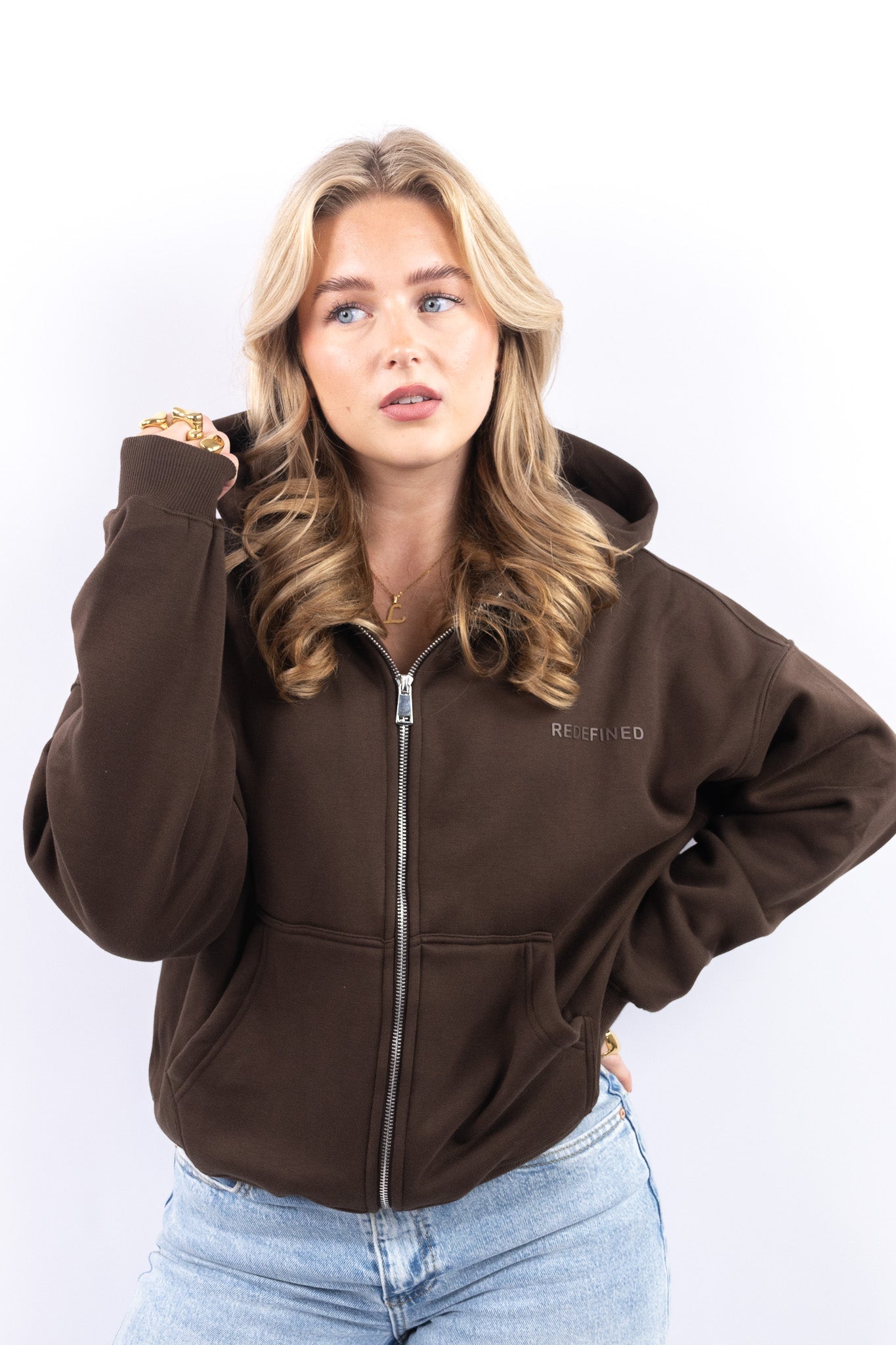 Oversized Redefined Zipper