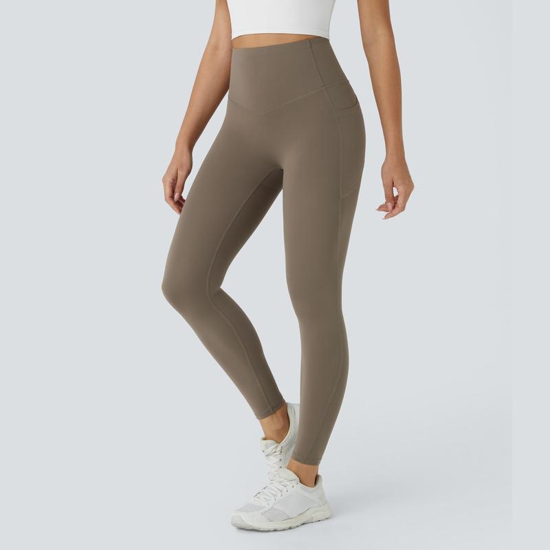 High Waisted Butt Lifting Tummy Control Pocket Shaping Workout Leggings