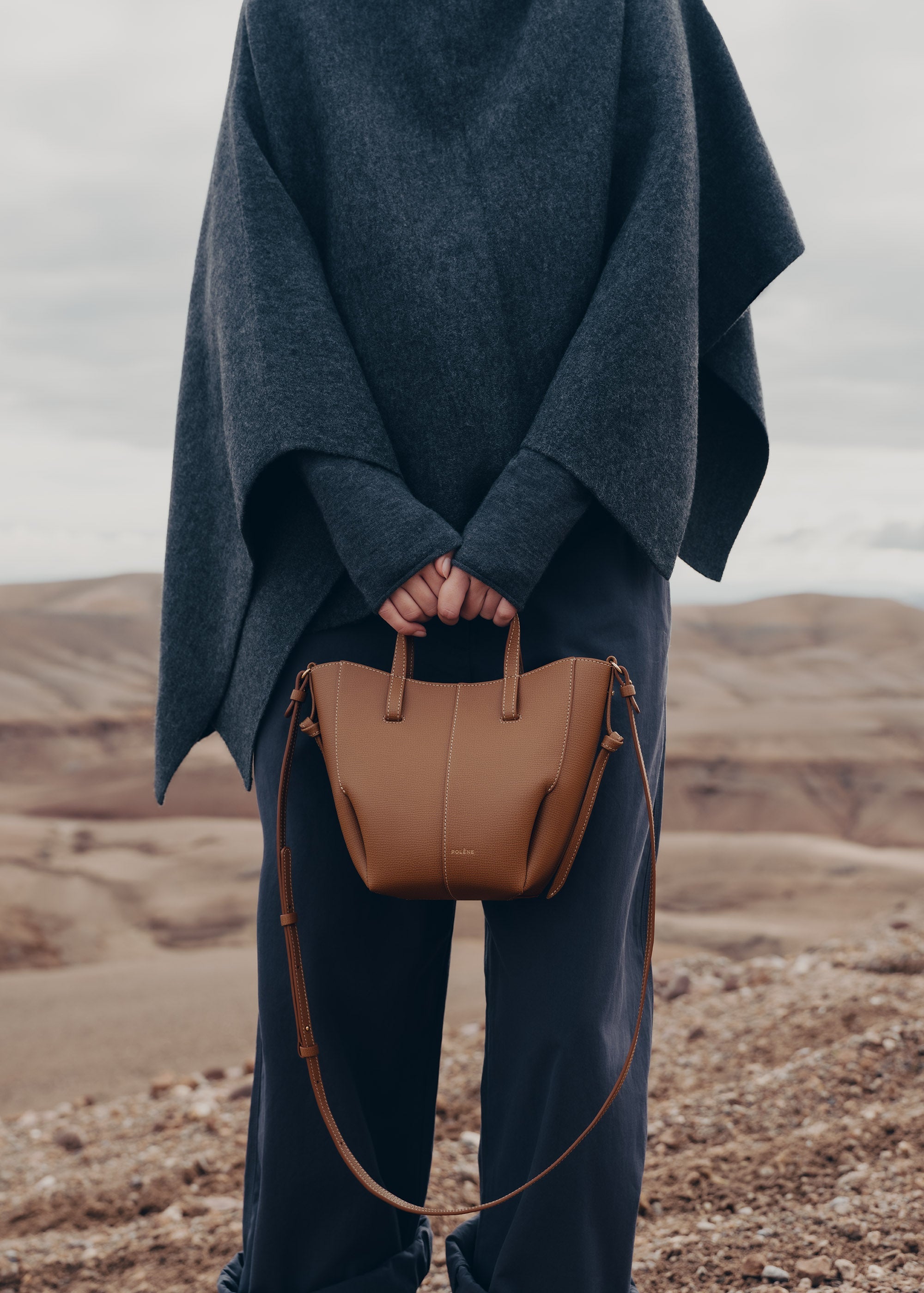 Cime Sculptural Tote Nano Bag