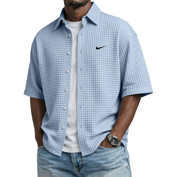 Everyday Waffle Lapel Tee